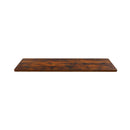 Standing Desk Desktop Motorised Electric Sit Stand Table Rustic Brown