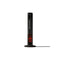 Electric Ceramic Tower Heater 3D Flame Oscillating Remote Control