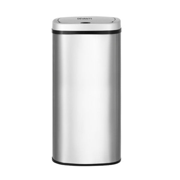 Sensor Bin 60L Motion Rubbish Stainless Trash Can Automatic Touch Free