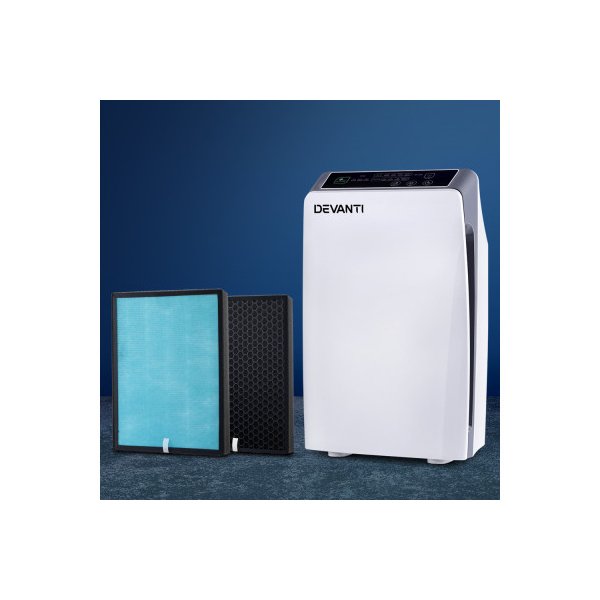Air Purifier Home Hepa Filter Odour Virus Smoke Remover