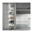 Diamond Pro Pull Out Pantry Unit 300Mm Cabinet 5 Trays