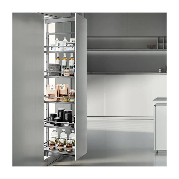 Diamond Pro Pull Out Pantry Unit 400Mm Cabinet 5 Trays