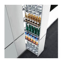 Diamond Pull Out Pantry 300Mm 1659 To 2059Mm Adjustable Height 5 Trays