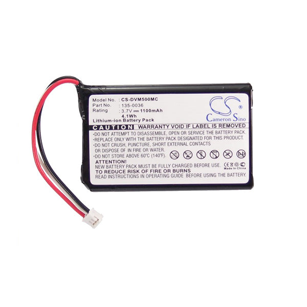 Cameron Sino Cs Dvm500Mc 1100Mah Replacement Battery For Digital Ally