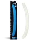 Lumino Play Double Dildo Glow In The Dark Blue 47 Cm