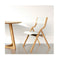 2X Dining Chairs Foldable Pu Beige