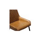 Dining Chairs X 8 Padded Seat Pu Faux Leather