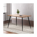 Dining Table 4 Seater Kitchen Cafe Wooden Table Rectangular 120Cm