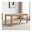 Dining Table 4 To 6 Seater Wooden Kitchen Table Oak 120x80cm