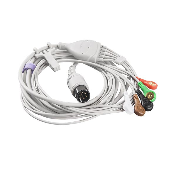 Direct Connect Ecg 5 Leads Snap Cable