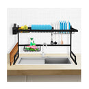 Dish Drying Rack Over Sink Steel 85 Cm