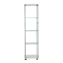 Display Storage Cabinet Glass 167 X 46 X 12