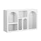 Display Cabinet With 6 Irregular Shelves Art Bookshelf Cave Stand