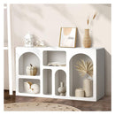 Display Cabinet With 6 Irregular Shelves Art Bookshelf Cave Stand