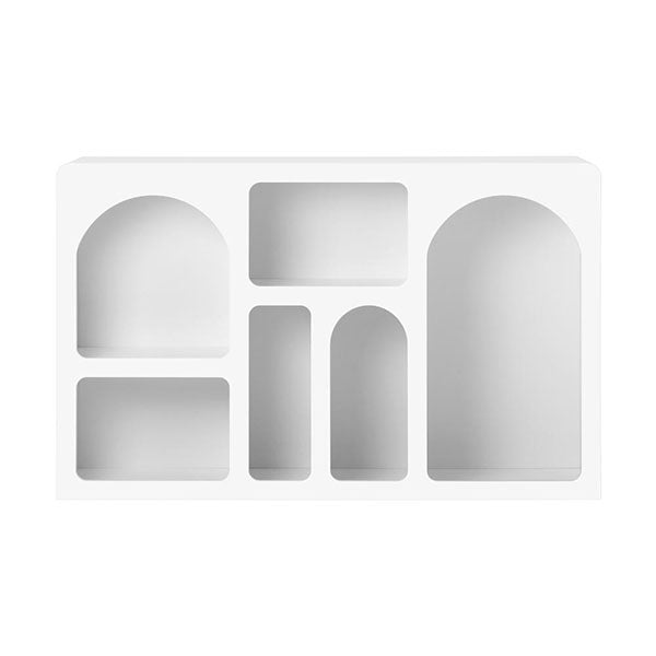 Display Cabinet With 6 Irregular Shelves Art Bookshelf Cave Stand
