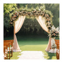 Wedding Arch Backdrop Stand Background Flower Display Square