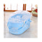 Small Dog Cat Crate Pet Rabbit Guinea Pig Ferret Carrier Cage With Mat  Blue