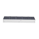 Dog Pet Ramp Adjustable Height Foldable 70cm White