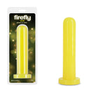 Firefly Thrill Glow In Dark Yellow Large Dildo