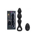 Hudson Black 19Cm Usb Rechargeable Anal Vibrator With Wireless Remote