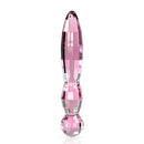 Jimmyjane Dillenia Cissus Clear Pink Glass Dildo
