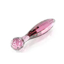 Jimmyjane Dillenia Vetro Pink Glass Dildo