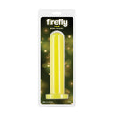 Firefly Thrill Glow In Dark Yellow Large Dildo