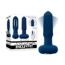 14 Cm Usb Rechargeable Vibrating And Flapping Butt Plug With Remote