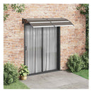 Door Canopy Black Polycarbonate