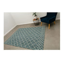80 X 300Cm Dorris Grey Teal Rug