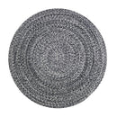 Dotti Merino Round Funky Black White Rug 220Cm