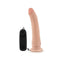 Dr Skin Vibrating Realistic Cock With Suction Vanilla