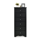6 Drawer Chest With Mental Knobs For Living Room