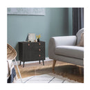 Drawer Chest Dresser With Anti Toppling Device For Living Room Coffee