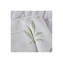 Bamboo Pillowtop Mattress Topper White