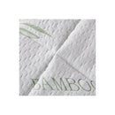 Bamboo Pillowtop Mattress Topper White