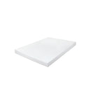 Dual Layer Memory Foam Mattress Topper 10Cm White