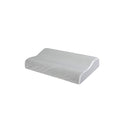 Memory Foam Pillow Pillowcase Support Grey Rebound
