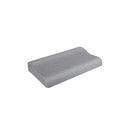 Memory Foam Pillow Pillowcase Support Grey Rebound