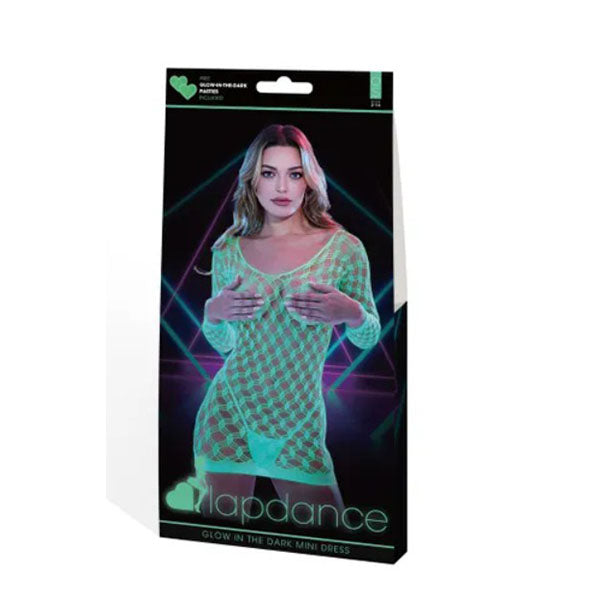Lapdance Glow In The Dark Mini Dress 1Size