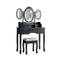 Dressing Table Set With Makeup Desk And Stool