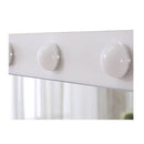 Dressing Table Set Makeup Mirror White