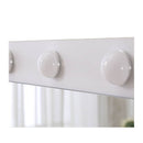 Dressing Table Vanity Set Stool White