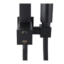 Dual Shower Head Set 10 Inch Square Rainfall Shower Head