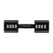 A Pair Dumbbells Black