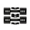 A Pair Dumbbells Black