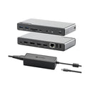 Dv4 Universal Quad Display Docking Station With 100W Power Delivery