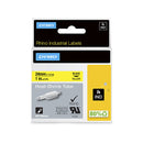 Dymo Rhino Heat Shrink Tube Black On Yellow