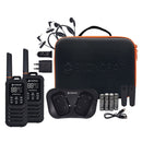 Ecoxgear Ecoxtalk Exg200 2Watts Ip67 Handheld Uhf Radio Twin Pack 13Km