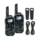 Ecoxgear Ecoxtalk Exg50 500Mw Handheld Uhf Radio Green Twin Camo 3Km